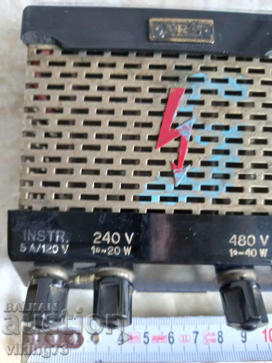 Wattmeter AEG, Germany.. with price 14.90 BGN | € 7.62 Wattmeter AEG, Germany.. with price 14.90 BGN | € 7.62