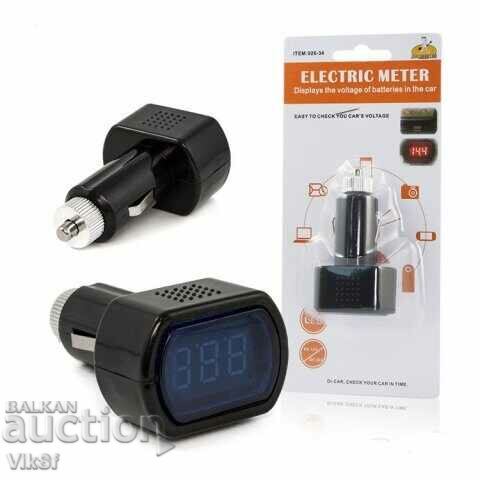 Digital voltmeter, 12/24 volt tester with price 10.00 BGN | € 5.11