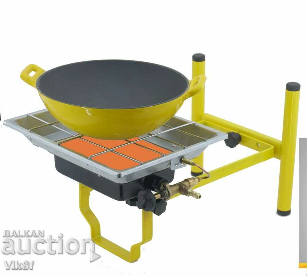 Orgaz gas infrared pita stove 2600 W, SB 640 with price 68.00 BGN | € 34.77 Orgaz gas infrared pita stove 2600 W, SB 640 with price 68.00 BGN | € 34.77
