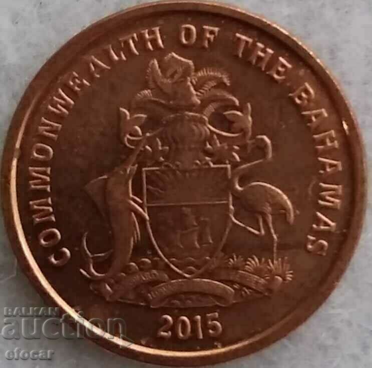 1 цент Бахами 2015