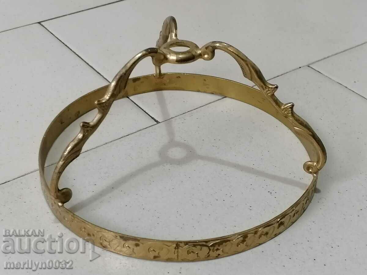 Brass stand for a gas lamp - 7 Brass stand for a gas lamp - 7