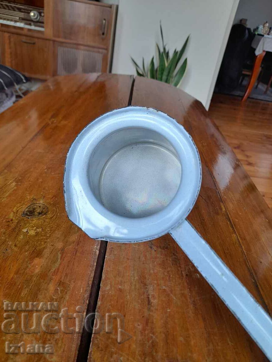 Delivery of Old enameled cezve Delivery of Old enameled cezve