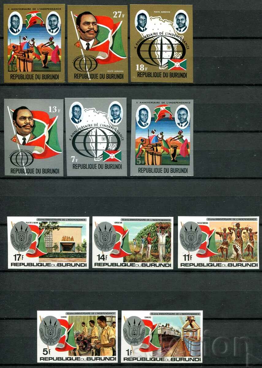 Burundi - MNH - Independență [2 serii complete]