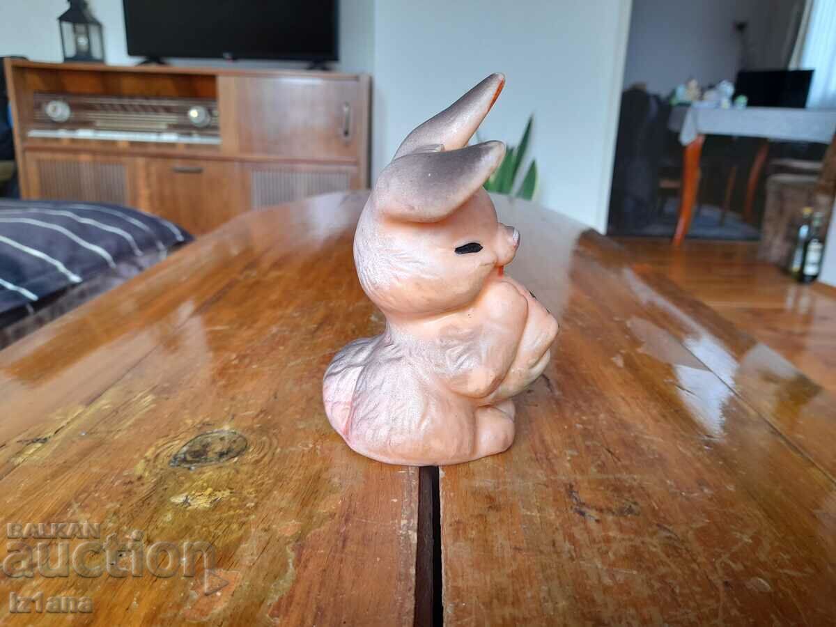 Delivery of Old rubber toy rabbit Delivery of Old rubber toy rabbit