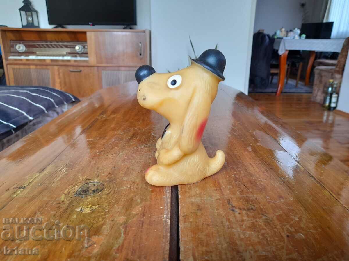 Old rubber toy Dog with price 12.00 BGN | € 6.14