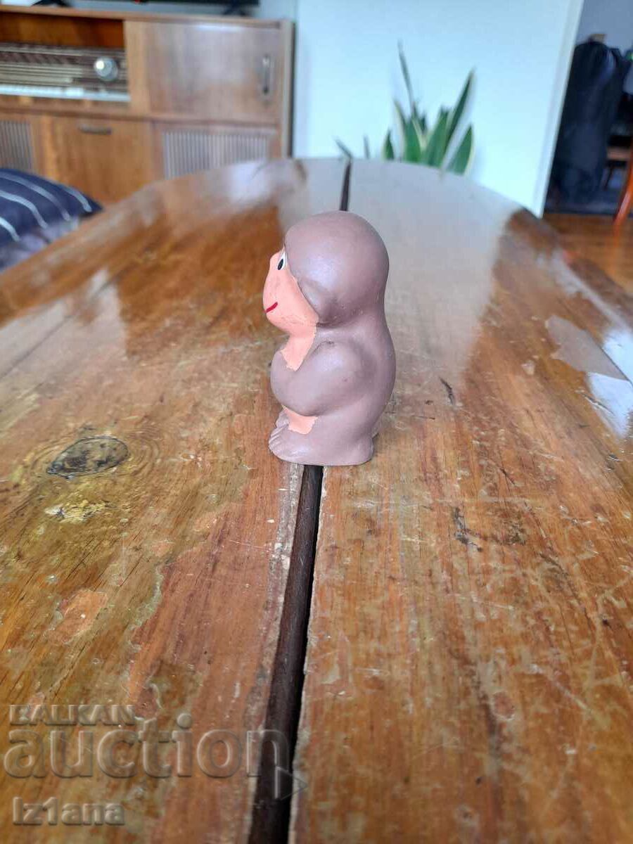 Old rubber toy monkey with price 12.00 BGN | € 6.14 Old rubber toy monkey with price 12.00 BGN | € 6.14