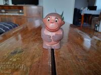 Old rubber toy monkey