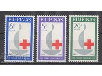 1963. Philippines. 100 years Red Cross.