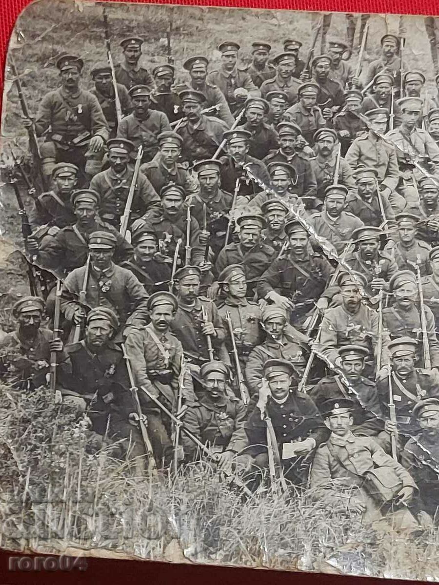 Auction REGIMENTAL PHOTO - THE BALKAN WAR - WW I Auction REGIMENTAL PHOTO - THE BALKAN WAR - WW I