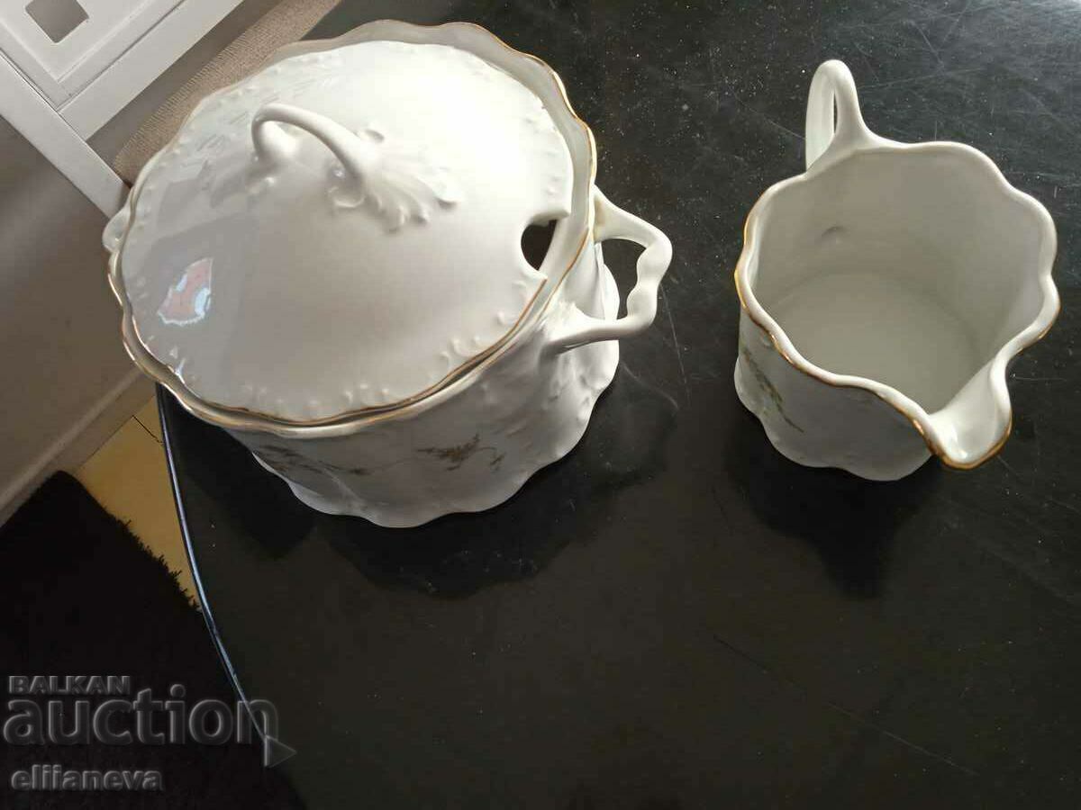 Auction Cup with jug Razgrad unused Auction Cup with jug Razgrad unused