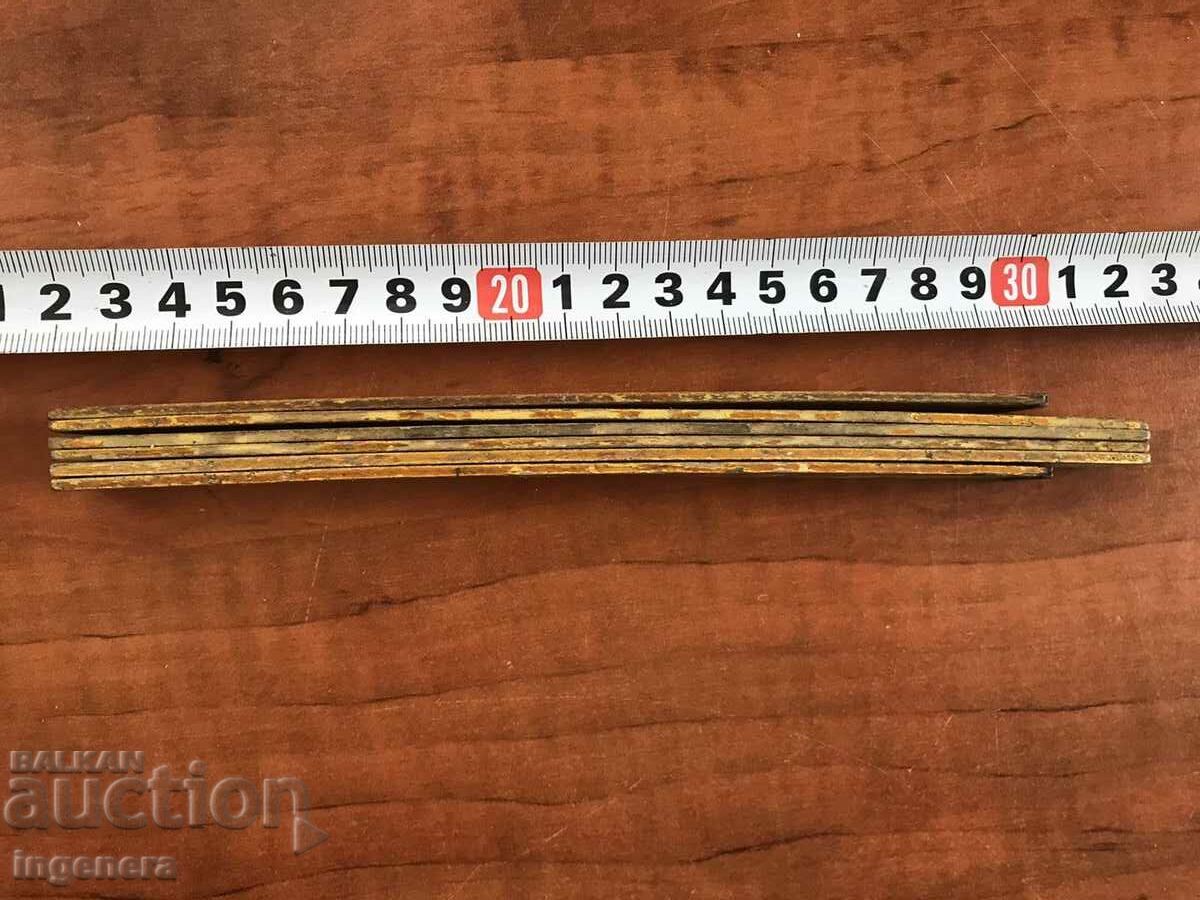 METER CARPENTER WOOD ANTIQUE - 5 METER CARPENTER WOOD ANTIQUE - 5