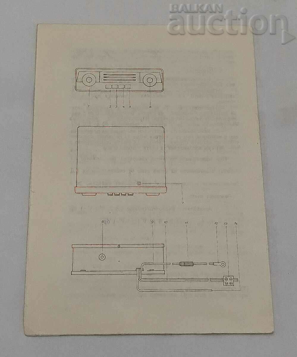 Δημοπρασία ΡΑΔΙΟΔΕΚΤΗΣ ΑΥΤΟΚΙΝΗΤΟΥ AR-18 ΤΕΧΝΙΚΗ ΠΕΡΙΓΡΑΦΗ Δημοπρασία ΡΑΔΙΟΔΕΚΤΗΣ ΑΥΤΟΚΙΝΗΤΟΥ AR-18 ΤΕΧΝΙΚΗ ΠΕΡΙΓΡΑΦΗ