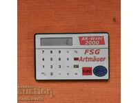 Old calculator - RRR.