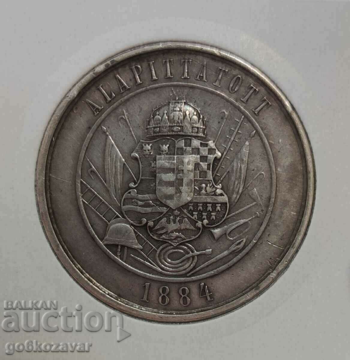Унгария голям сребърен медал 19,век R R