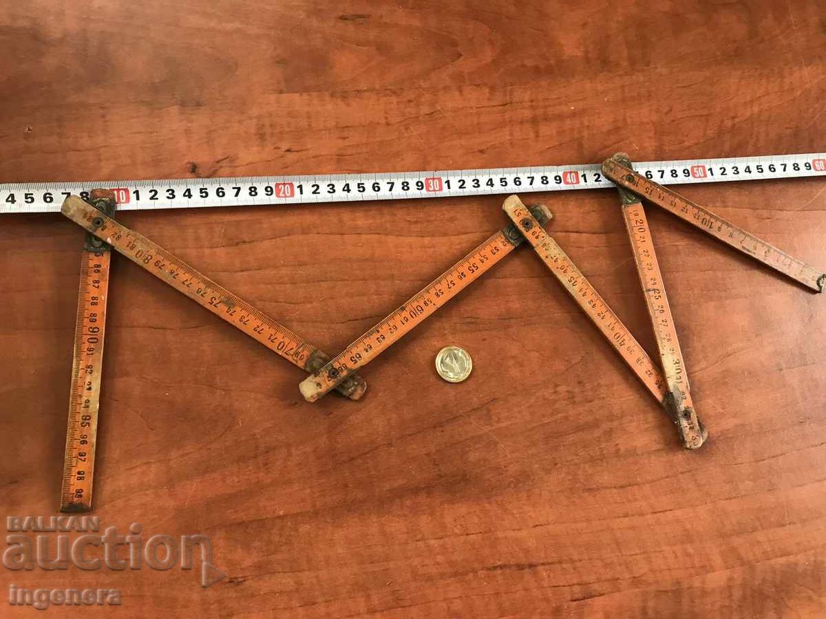 Delivery of METER CARPENTER WOOD ANTIQUE Delivery of METER CARPENTER WOOD ANTIQUE