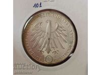 Germania 10 Timbre 1988 Jubileu de Argint UNC