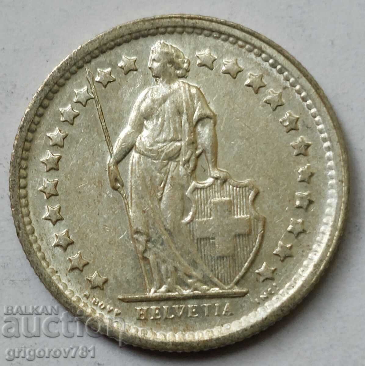 1/2 Franc Argint Elveția 1965 B - Monedă de argint #77 cu preț € 3.83 | 7.49 BGN 1/2 Franc Argint Elveția 1965 B - Monedă de argint #77 cu preț € 3.83 | 7.49 BGN