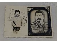 PHOTO WITH STALIN COLLAGE PHOTO 1974