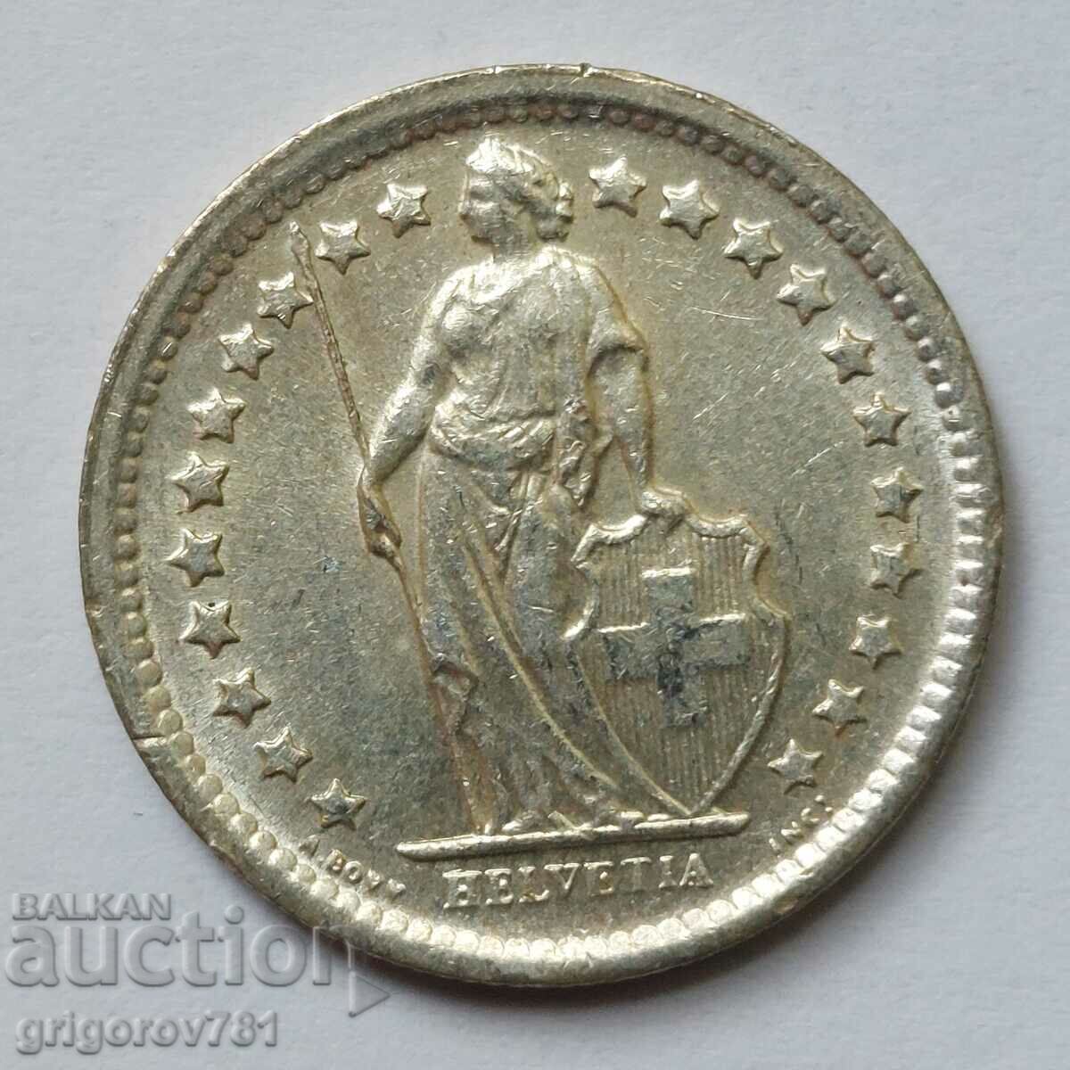 1/2 франк сребро Швейцария 1966 B - сребърна монета #79 с цена € 3.83 | 7.49 лв.