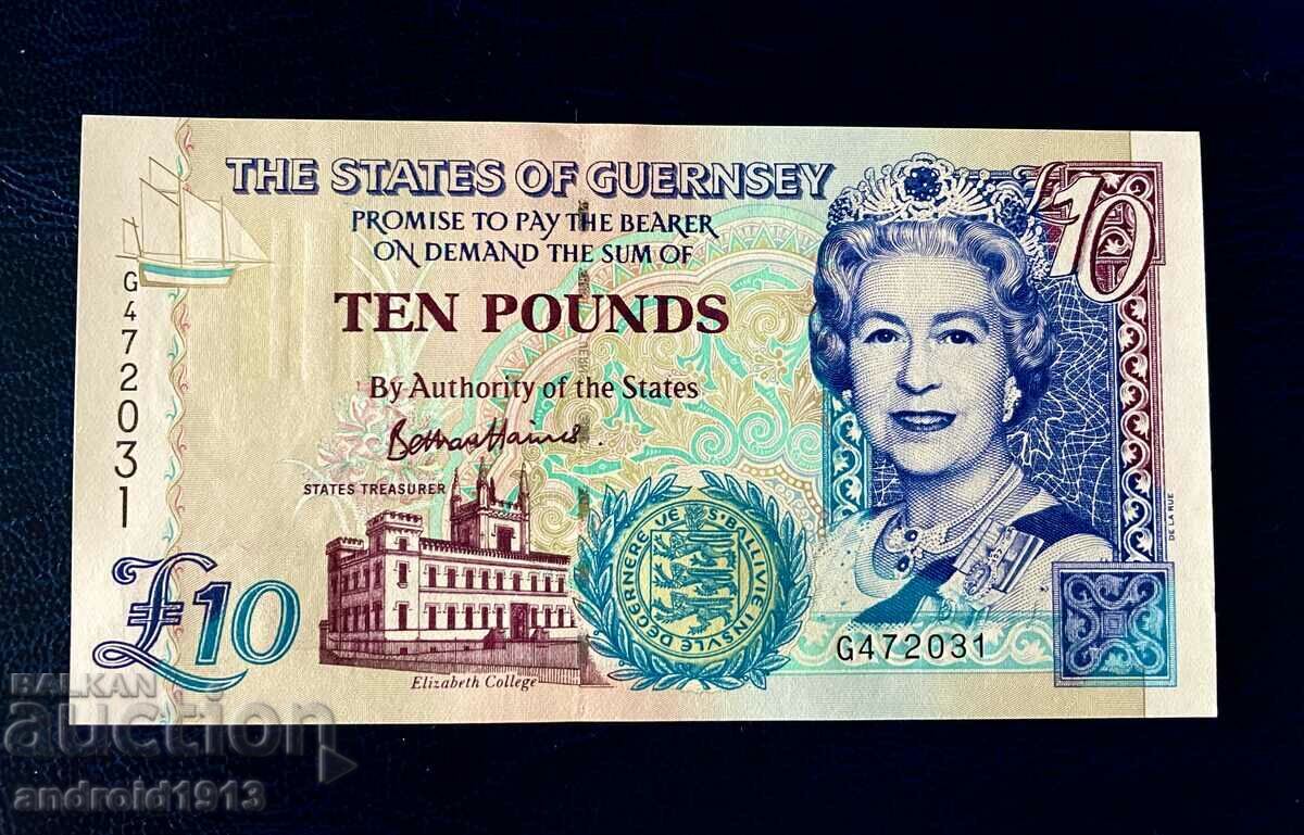 GUNS - 10 Pounds 1995-2015, P-57d, UNC + μπόνους GUNS - 10 Pounds 1995-2015, P-57d, UNC + μπόνους