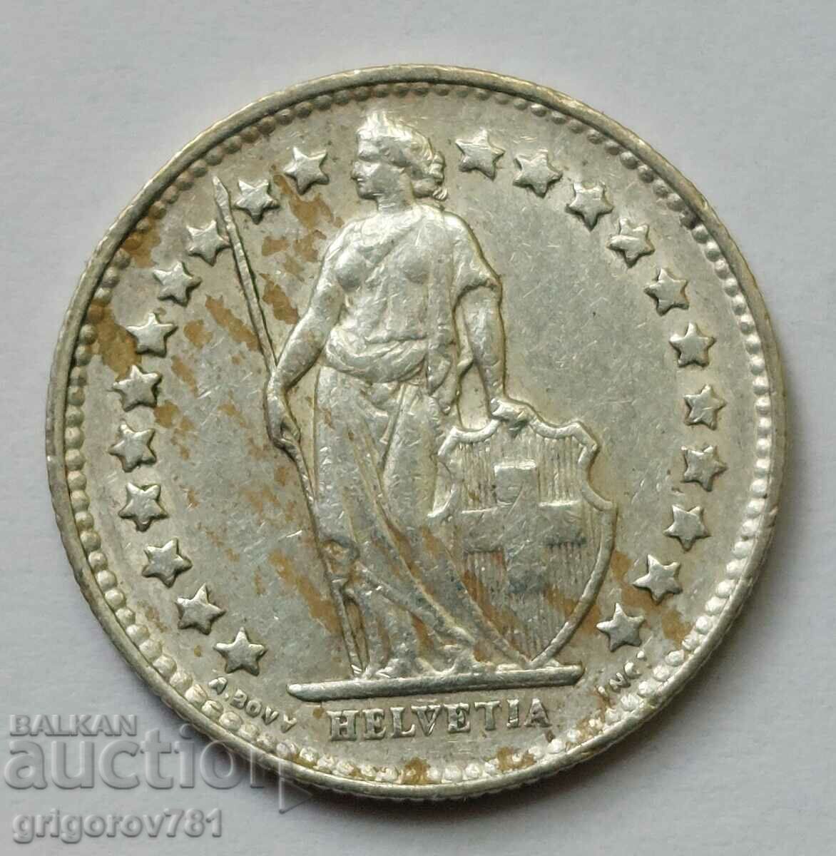 Ασημένιο φράγκο 1/2 Ελβετία 1952 Β - Ασημένιο νόμισμα #84 με τιμή € 3.83 | 7.49 BGN Ασημένιο φράγκο 1/2 Ελβετία 1952 Β - Ασημένιο νόμισμα #84 με τιμή € 3.83 | 7.49 BGN