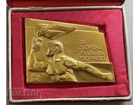 34089 Bulgaria plaque For Sports glory of the homeland DKMS zla