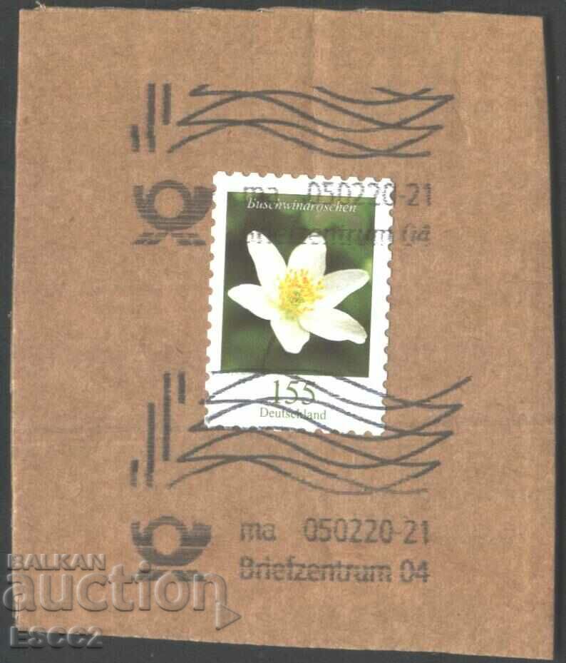 Stamped brand Flora Flower from Germany