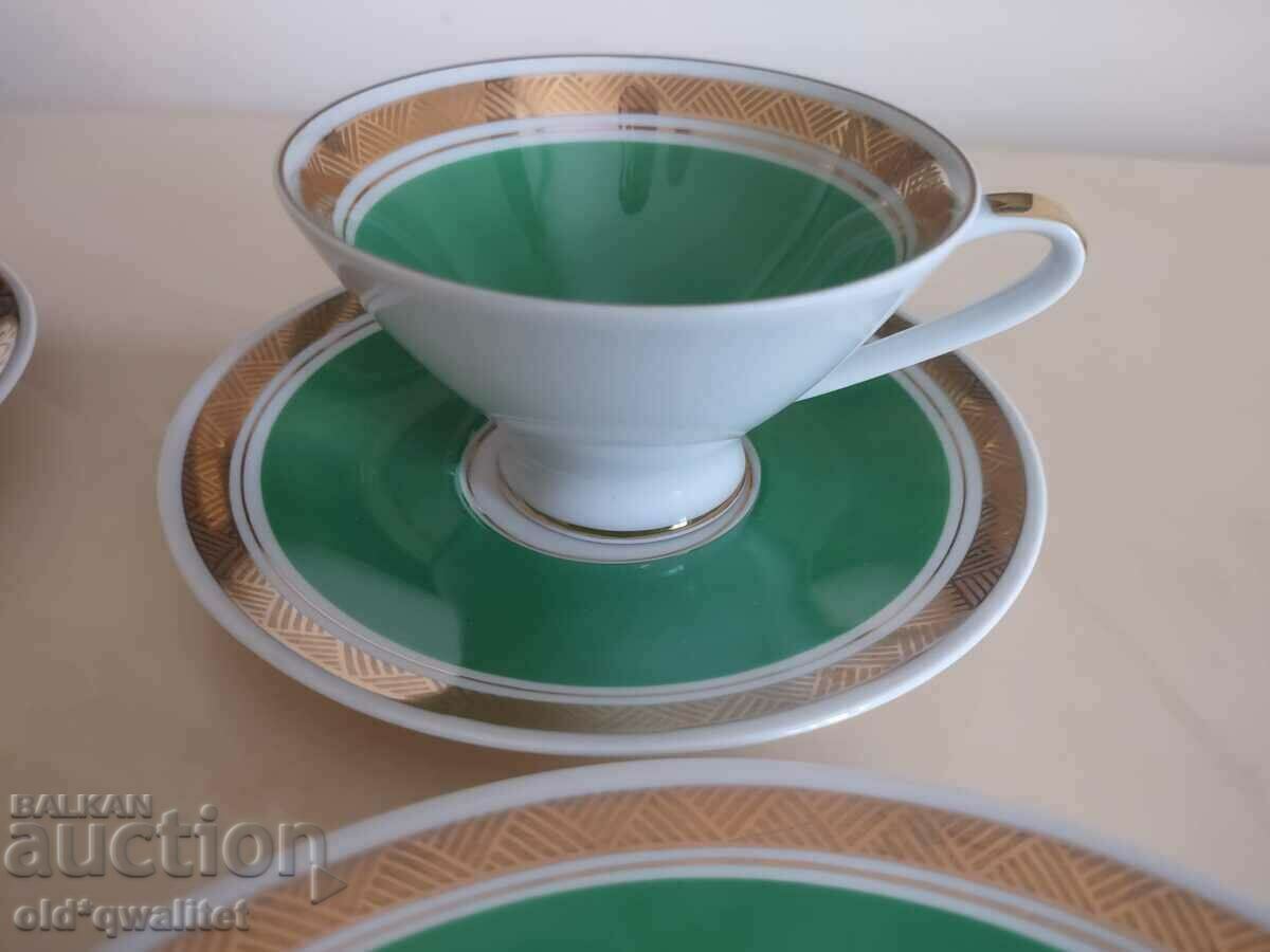 Porcelain cups for tea / coffee, for 2 people, Germany - 7 Porcelain cups for tea / coffee, for 2 people, Germany - 7