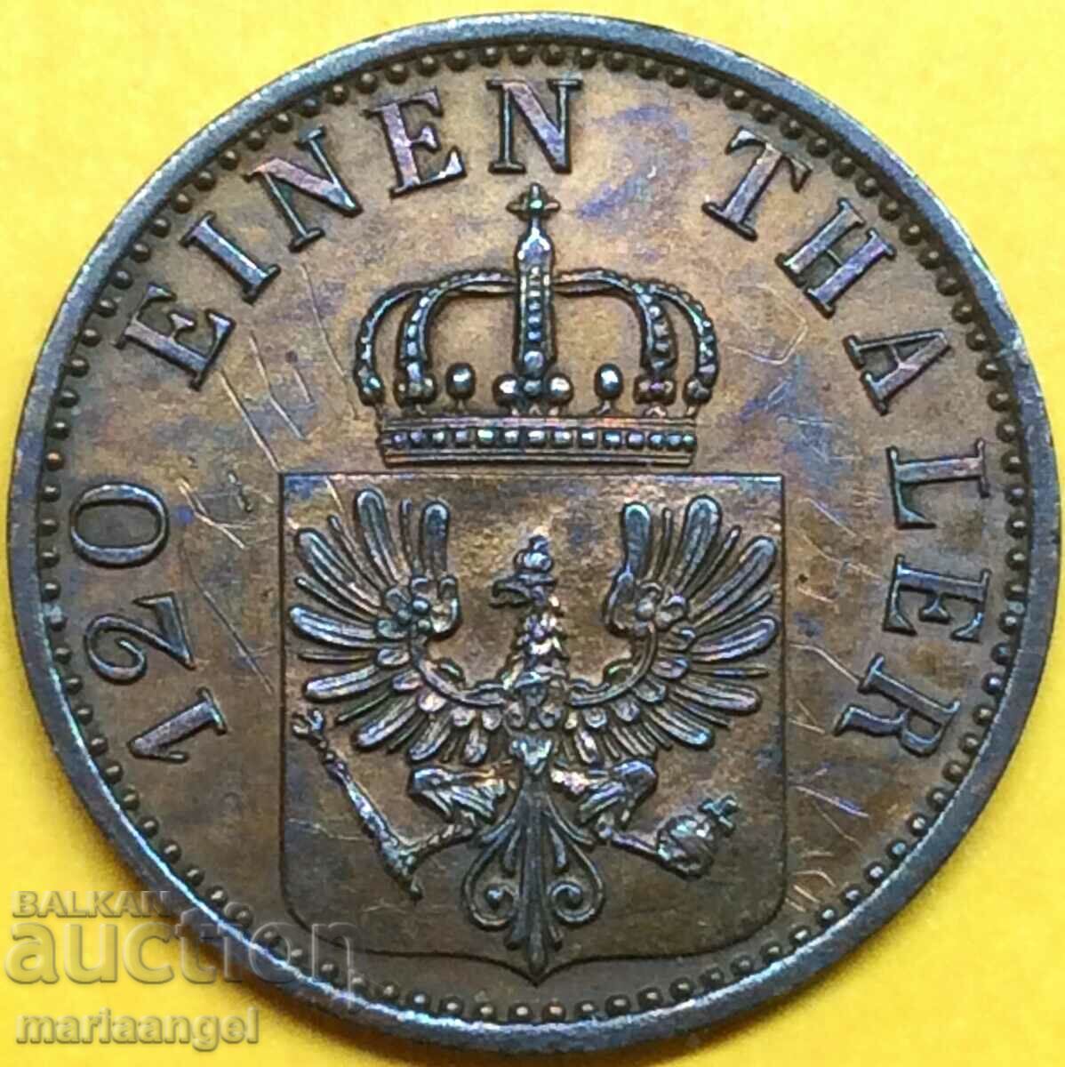 Germany 1869 3 pfennigs Prussia -