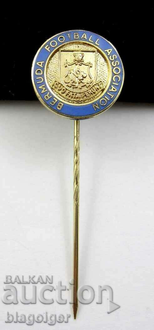 Delivery of Bermuda Football Association - Rare Badge - Official Badge