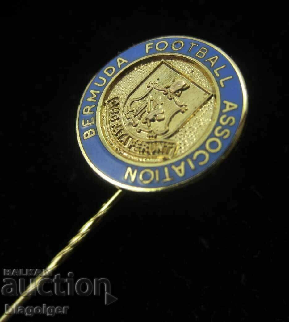 Bermuda Football Association - Rare Badge - Official Badge - 5