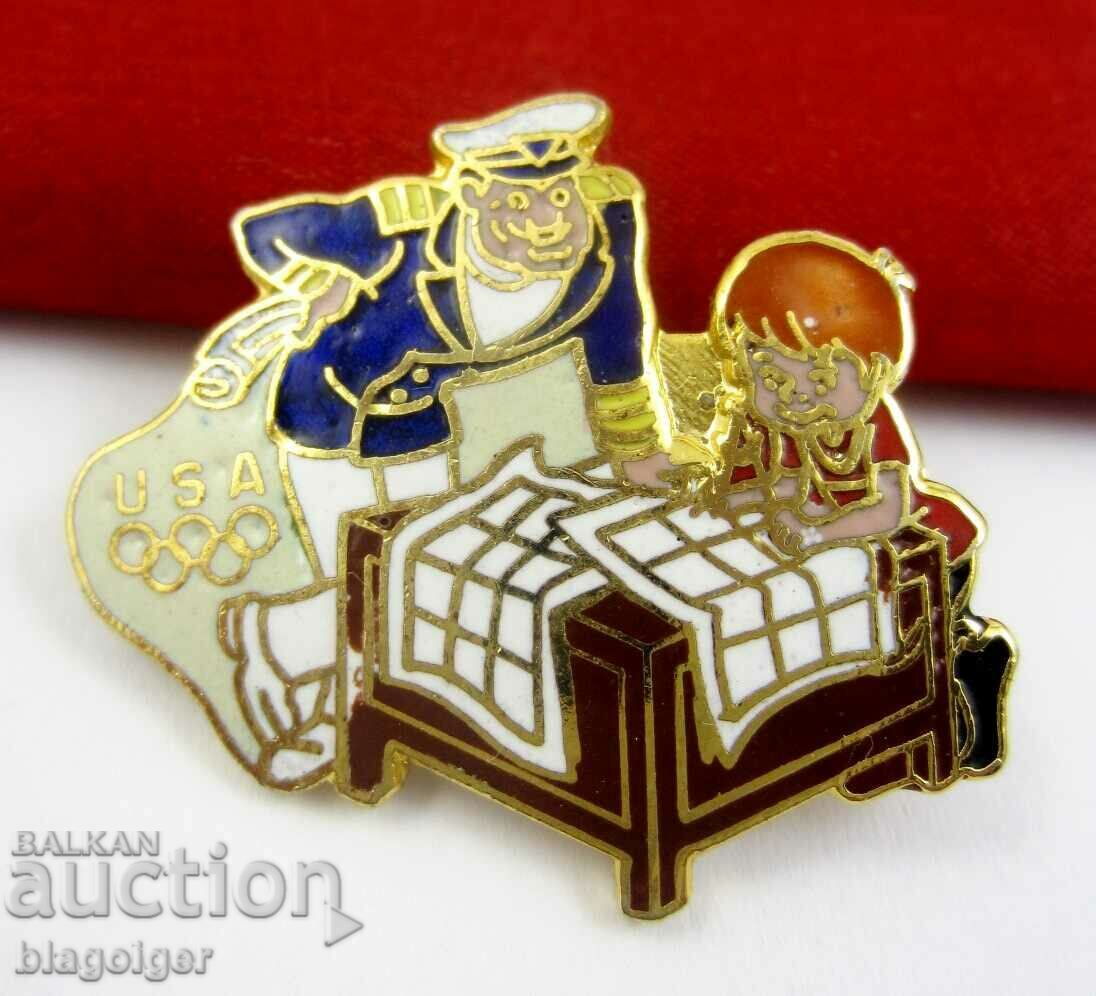 Olympic Badges-USA-Lot of 2 Badges-Email - 5