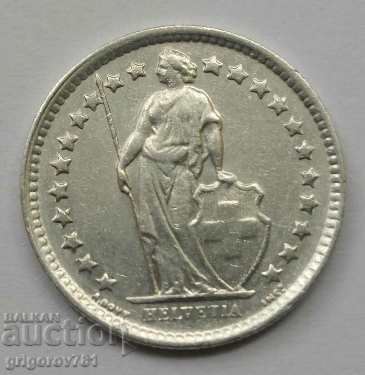 1/2 Φράγκο Ασήμι Ελβετία 1964 Β - Ασημένιο νόμισμα #129 με τιμή € 3.83 | 7.49 BGN 1/2 Φράγκο Ασήμι Ελβετία 1964 Β - Ασημένιο νόμισμα #129 με τιμή € 3.83 | 7.49 BGN