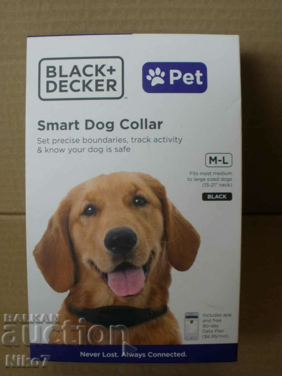 Nouă lesă de urmărire a câinilor - BLACK & DECKER.