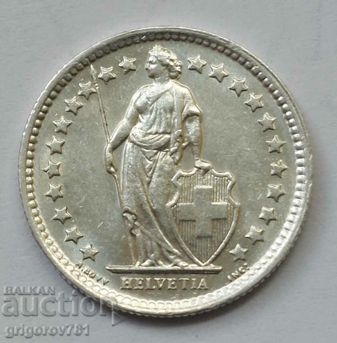 1/2 Franc Silver Switzerland 1958 B - Silver Coin #136 with price € 3.83 | 7.49 BGN