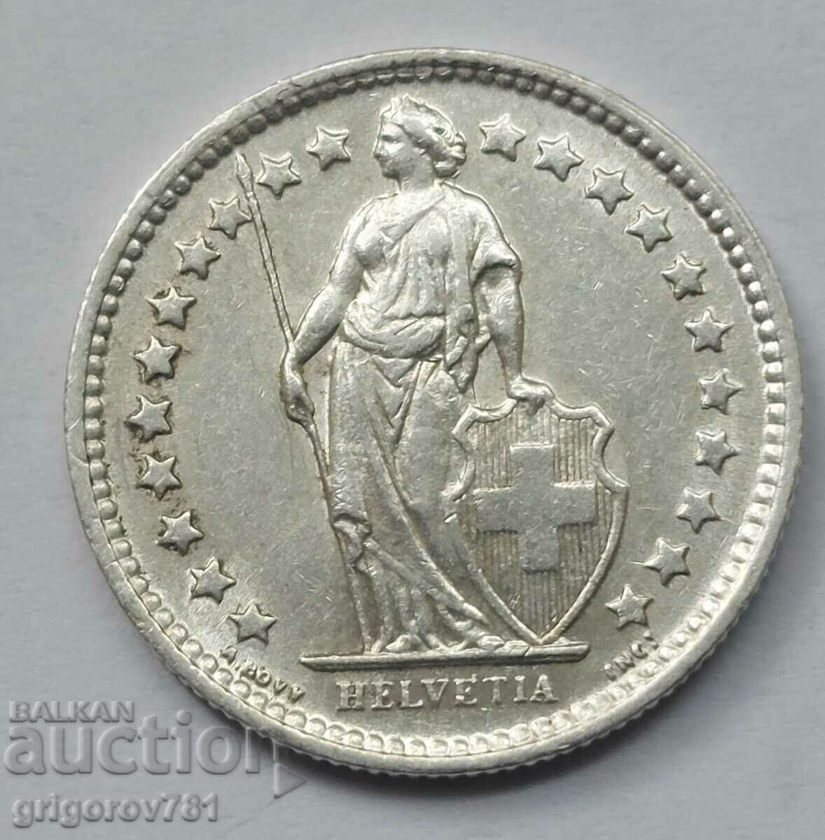 1/2 Franc Silver Switzerland 1957 B - Silver Coin #139 with price 7.50 BGN | € 3.83 1/2 Franc Silver Switzerland 1957 B - Silver Coin #139 with price 7.50 BGN | € 3.83