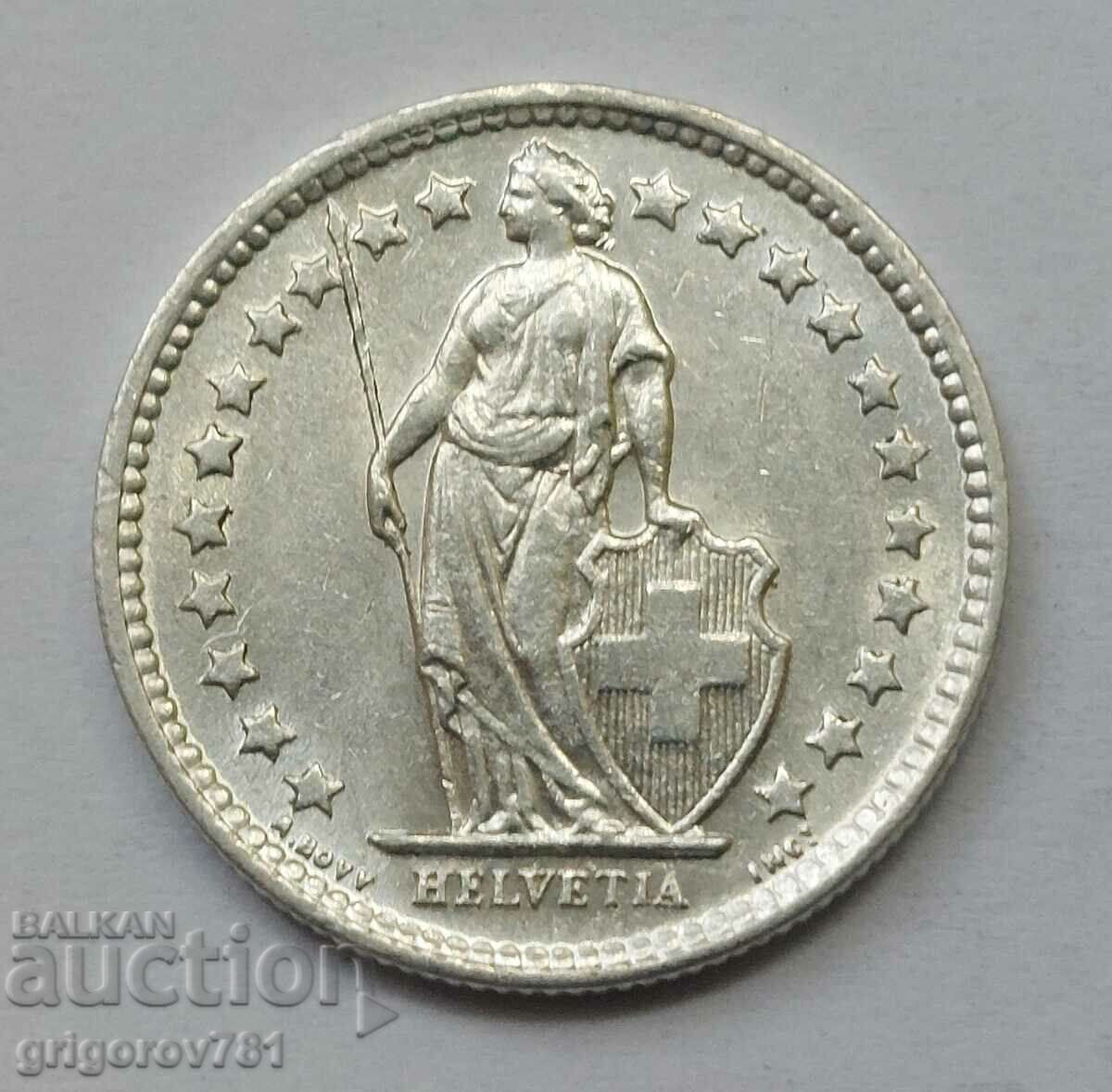 Ασημένιο φράγκο 1/2 Ελβετία 1959 Β - Ασημένιο νόμισμα #143 με τιμή € 3.83 | 7.49 BGN Ασημένιο φράγκο 1/2 Ελβετία 1959 Β - Ασημένιο νόμισμα #143 με τιμή € 3.83 | 7.49 BGN