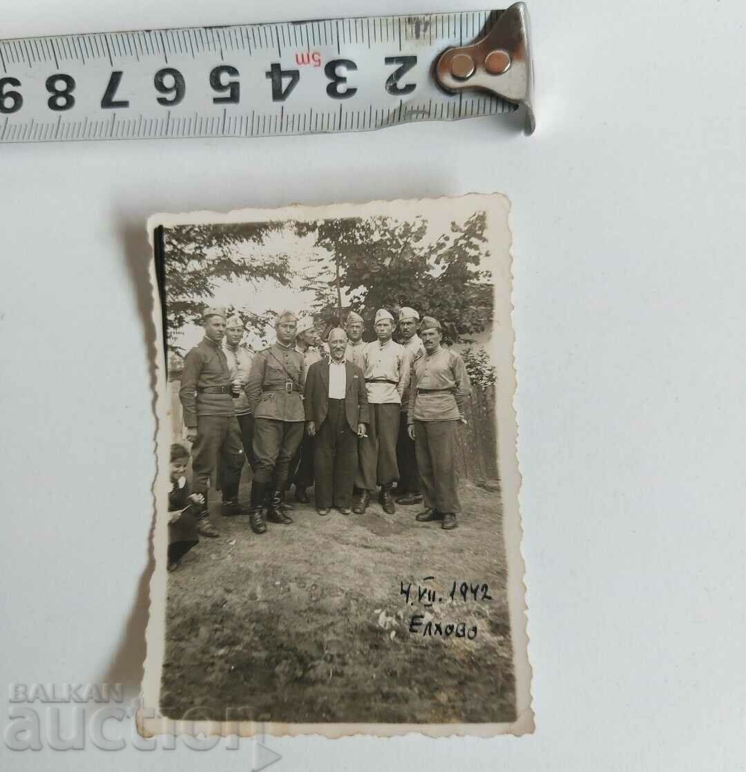 1942 ELHOVO ROYAL MILITARY PHOTO SOLDIERS