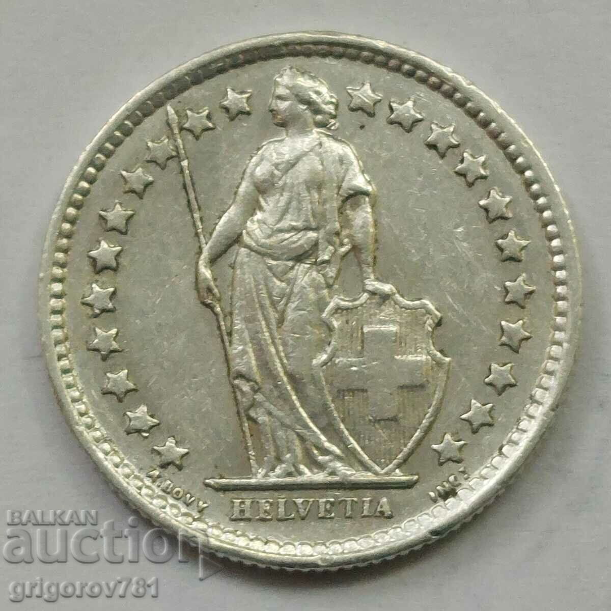 1/2 Φράγκο Ασήμι Ελβετία 1961 Β - Ασημένιο νόμισμα #156 με τιμή € 3.83 | 7.49 BGN 1/2 Φράγκο Ασήμι Ελβετία 1961 Β - Ασημένιο νόμισμα #156 με τιμή € 3.83 | 7.49 BGN