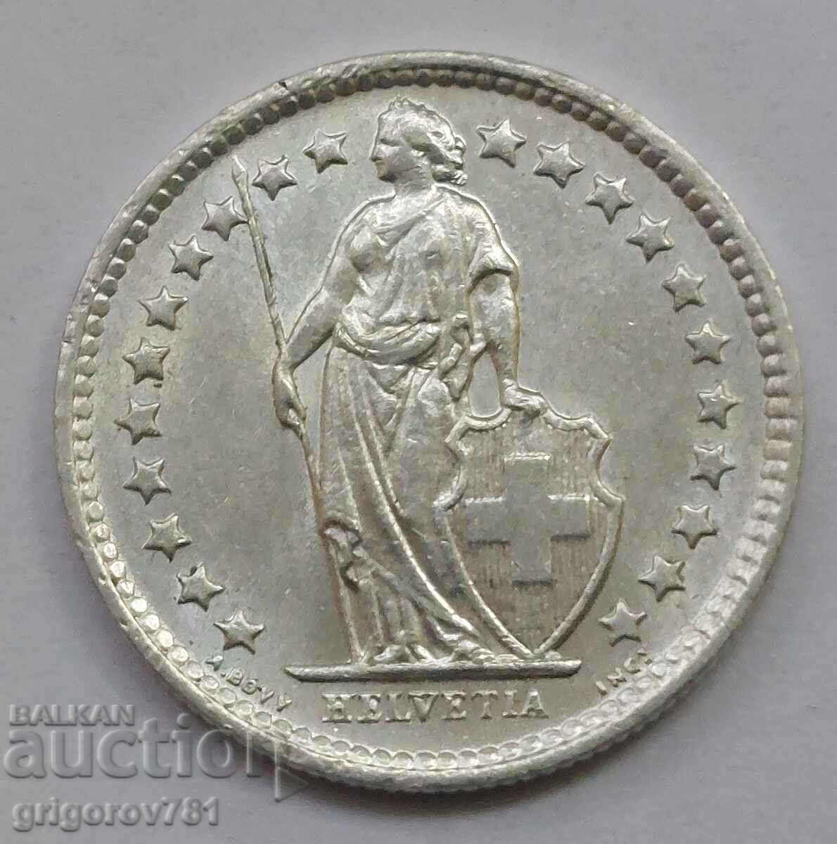 Ασημένιο φράγκο 1/2 Ελβετία 1963 Β - Ασημένιο νόμισμα #157 με τιμή € 3.83 | 7.49 BGN Ασημένιο φράγκο 1/2 Ελβετία 1963 Β - Ασημένιο νόμισμα #157 με τιμή € 3.83 | 7.49 BGN