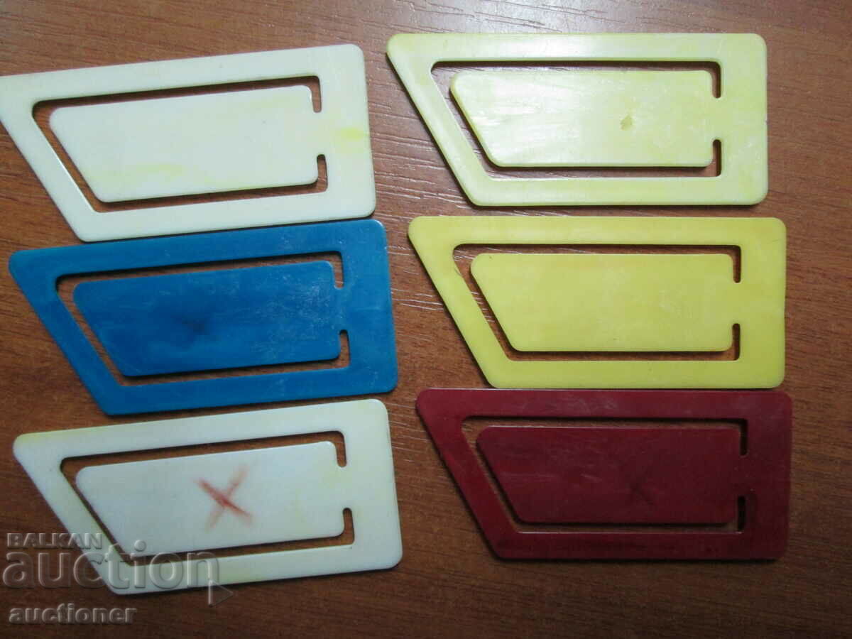 Delivery of OLD AND RARE SOC. BADGES FOR TPKI DENITSA-PLOVDIV-6 pieces