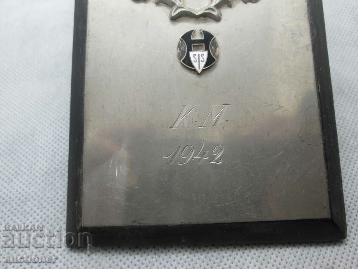 OLD GERMAN MILITARY AWARD K.M. 1942 with price 50.00 BGN | € 25.56 OLD GERMAN MILITARY AWARD K.M. 1942 with price 50.00 BGN | € 25.56