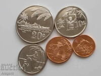 монети Токелау сет 2012 - нециркулирали; Tokelau 2012 UNC
