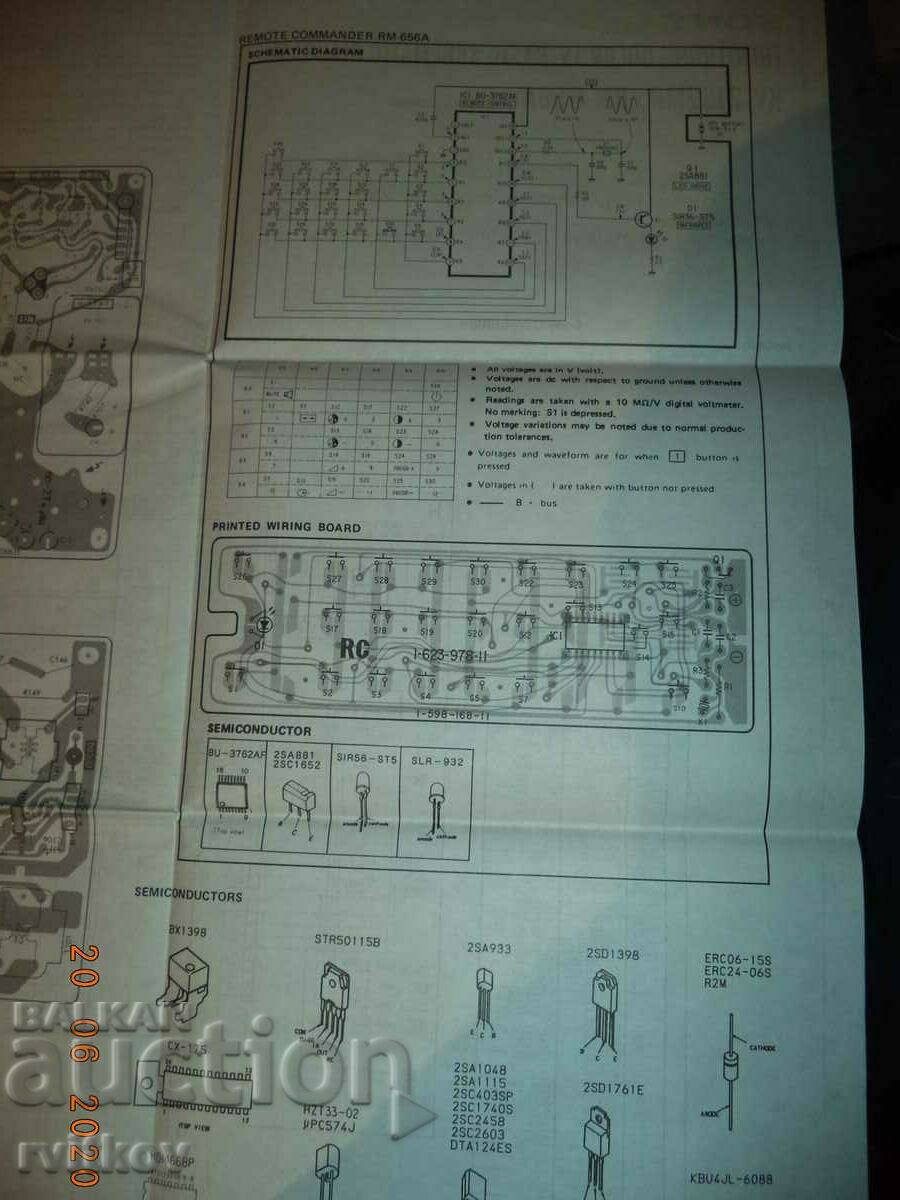 Scheme of a SONY TRINITRON color TV - 7 Scheme of a SONY TRINITRON color TV - 7