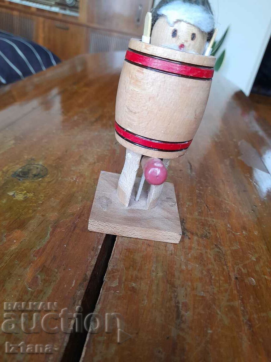 Livrarea Vechi suvenir cu figurine de joker din lemn