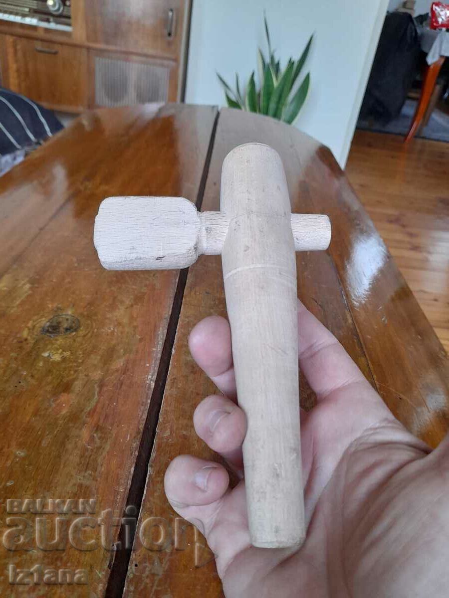 Παλιό ξύλινο τύμπανο βαρελιού - 5 Παλιό ξύλινο τύμπανο βαρελιού - 5