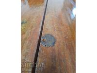 Стара метална фигурка,глава на Лъв