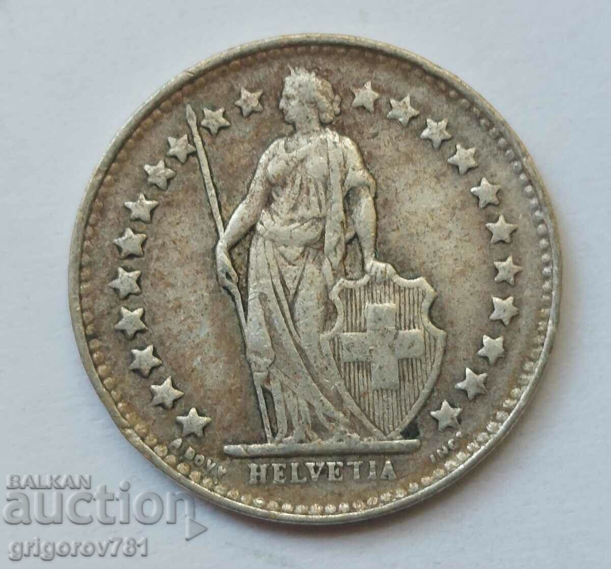 Ασημένιο φράγκο 1/2 Ελβετία 1943 Β - Ασημένιο νόμισμα #176 με τιμή € 3.83 | 7.49 BGN Ασημένιο φράγκο 1/2 Ελβετία 1943 Β - Ασημένιο νόμισμα #176 με τιμή € 3.83 | 7.49 BGN