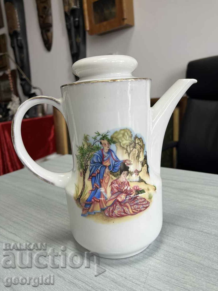 Royal Schwabap porcelain teapot. #3383