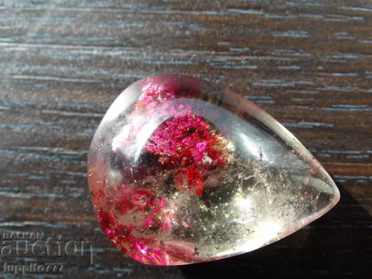 68 carat rutile phantom quartz with price 48.00 BGN | € 24.54 68 carat rutile phantom quartz with price 48.00 BGN | € 24.54